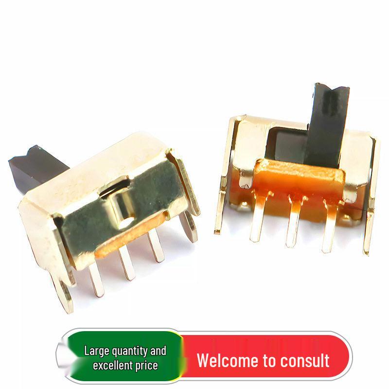 

Five-Legged Side Slide Toggle Switch SK-12D07 1P2T (20 pcs)