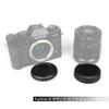 2 Pairs JJC Fujifilm X Mount Rear Lens Cover Body Cover for Fujifilm and Fujifilm Cameras Lenses + X-M5, X-T50, X-S20, X-T5, X-H2, X-H2S, X-T30,