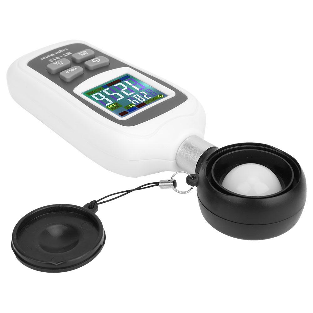 Portable 0 20000 Lx High Accuracy Digital Light Meter Photometer Illuminometer Luxmeter Temperature Measurer