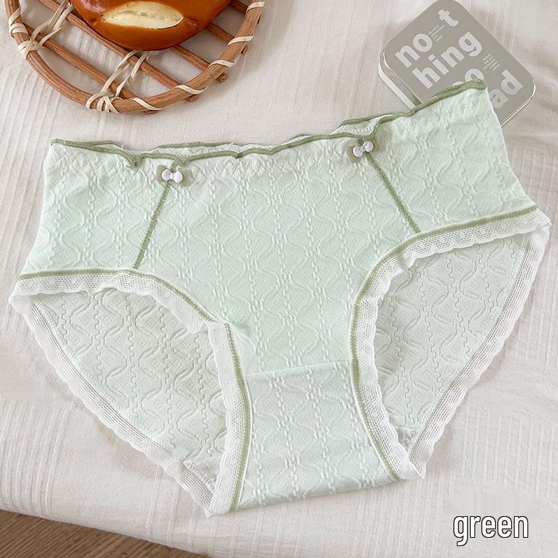 Women's Seamless Cotton Underwear: Soft, Breathable, Comfortable, Fashionable, Sweet, Sexy Triangle Design