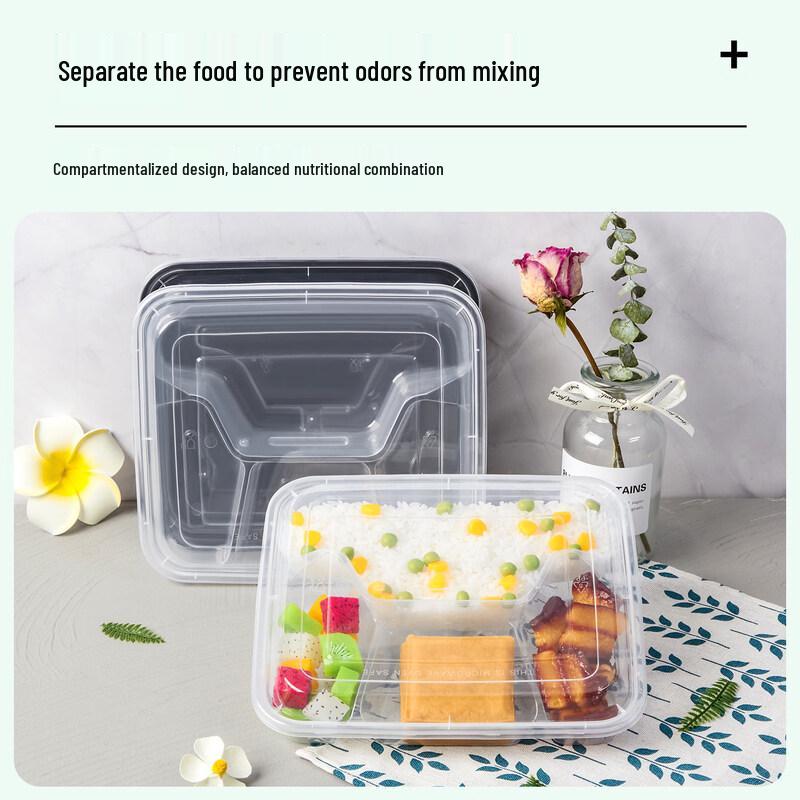 ZISIZ Disposable Plastic Food Container