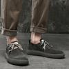 Fashion Summer Loose Fitting Leather Shoes Handmade Oxford Shoes Casual Shoes Versatile Men Leather Shoes Classic Man Business Sneakers