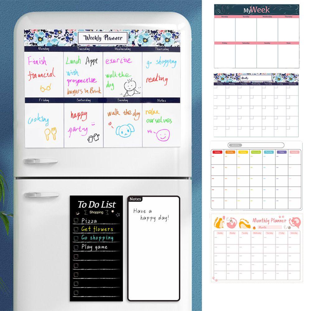 

Наклейка на холодильник Сообщение Сообщение Ежемесячные расписания Календарь холодильника Доска объявлений Еженедельный планировщик