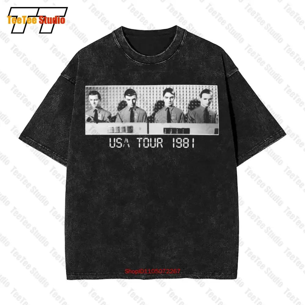 S Kraftwerk Computer World Black Cotton Vintage Oversized TShirt YF S