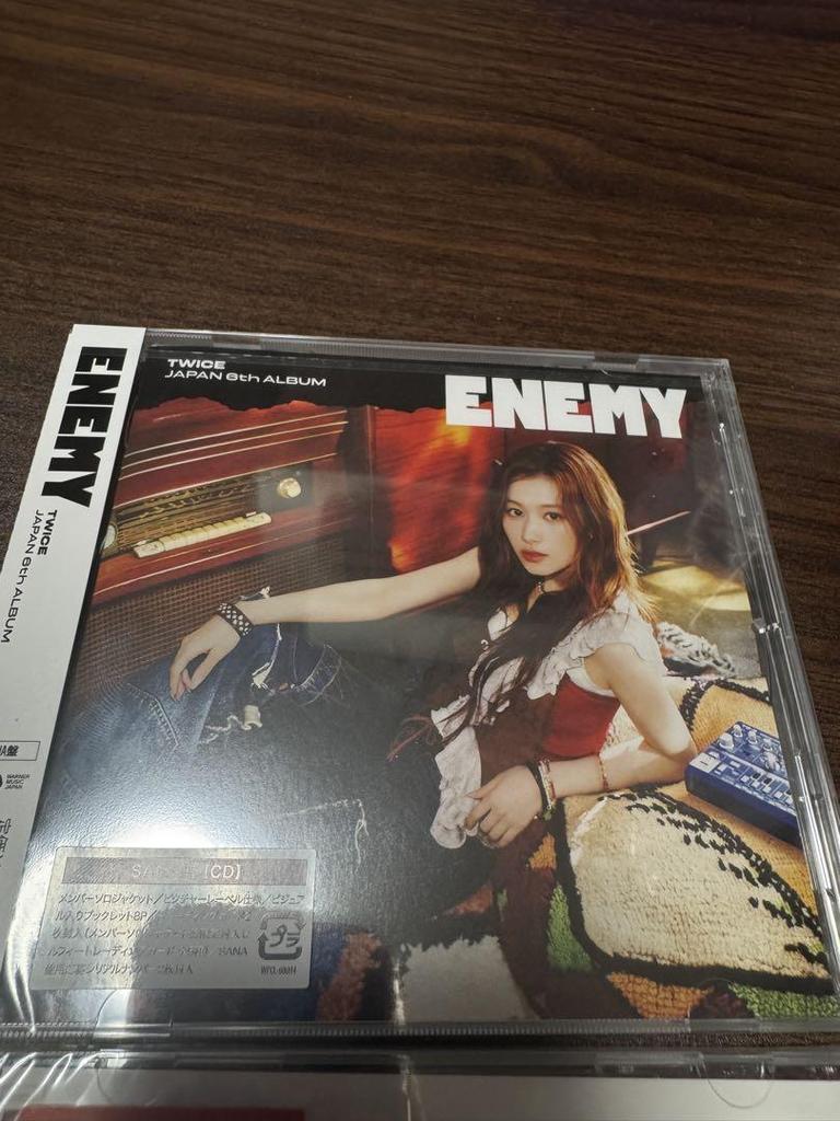 [USED] TWICE ENEMY SANA Edition Regular Edition 2 pieces