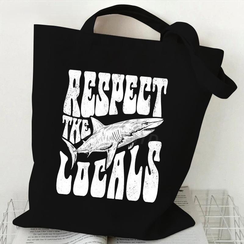 Ocean Animal Trend Shoulder Bag Daily Versatile Commuter Student Tutoring Bag