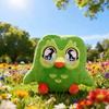 Cartoon Duolingo Green Owl Plush Toy Plushie of Duo The Owl Cartoon Anime Owl Doll Soft Stuffed Kids Fans Lovers Birthday  Gifts