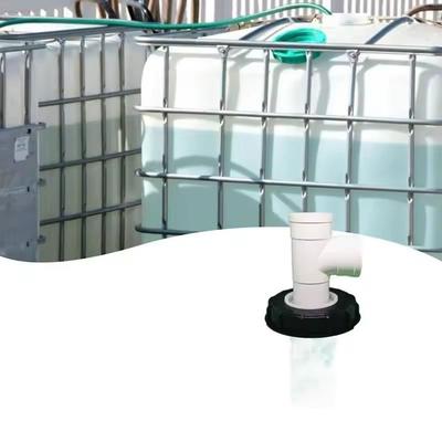 163mm IBC Ton Drum Fittings Plastic Cap with Filter Screw T-shaped/Straight Head/Elbow/Vertical IBC Tank Filter Lid Washable