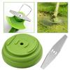 Cubierta de Hierba de Plástico Protector Base de Cuchillas Set Jardín Cortacésped Eléctrico Cuchillos Accesorios Carga Inalámbrica Desbrozadoras Herramientas Kit