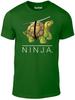 Ninja Tortoise T-Shirt - Funny T Shirt Parody Turtle Teenage Animal Half Shell