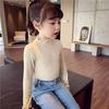 Girls' Lace Long Sleeve T-Shirt - Lightweight Spring/Autumn Korean Fashion Top