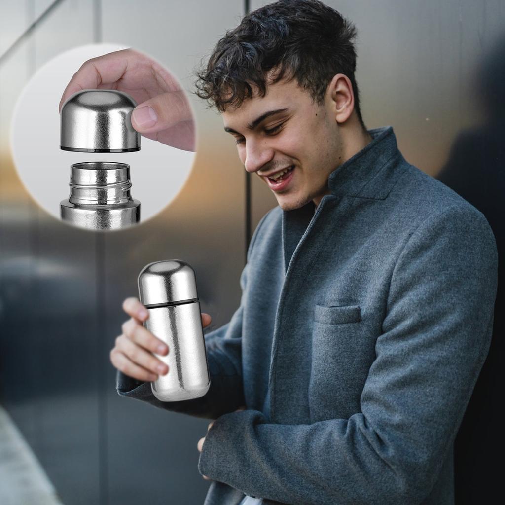 This Capsule Insulated Cup Has A Small Capacity And Can Meet The Daily Drinking Water Needs. Its Compact And Portable Design Makes It Light And Easy