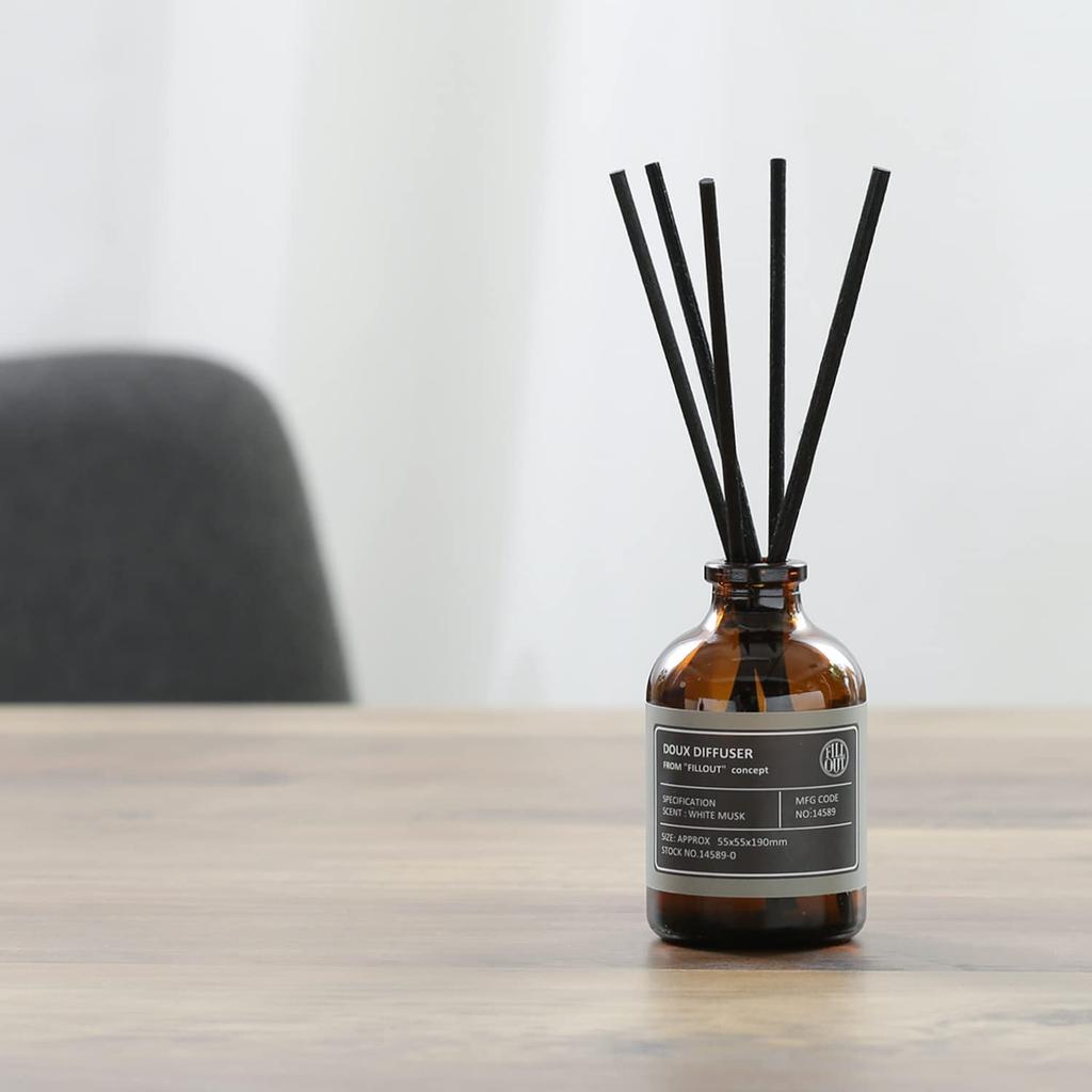 ALTROSE Fuji Boeki Reed Diffuser Room Fragrance 50ml White Musk Indoor Stick Jasmine Lily of the Valley 14589