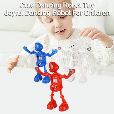Dancing Robot Adorable Wind-Up Dancing Toy Joyful Educational Entertaining Clockwork Toy Gift for Kids