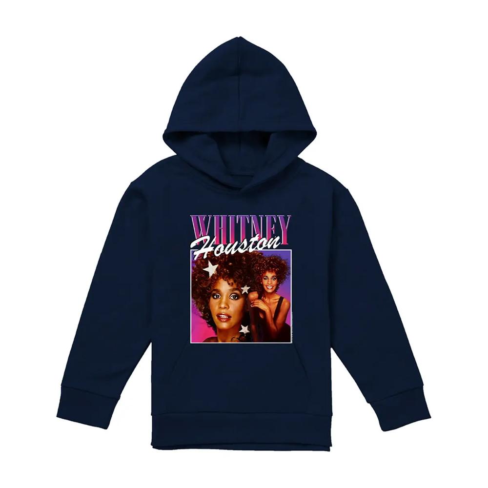 Whitney Houston Childrens/Kids She's A Star Pull Over Hoodie