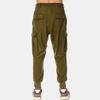 Y-3 FW22 Solid Color Drawstring Cargo Pants Men Pants Green HT4476