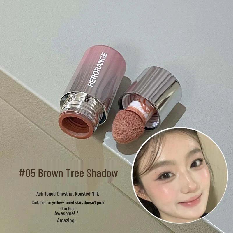 herorange Кремовые румяна-тинт - 5 новых ярких оттенков для естественного сияния, идеально подходят для ежедневного макияжа.