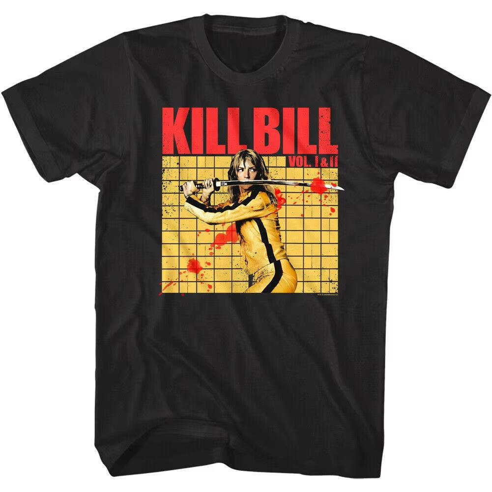 Retro Vintage Kill Bill Move 2026 New Summer TShirt Unisex Vintage Oversize Tee Cotton Streetwear Loose Short Sleeve