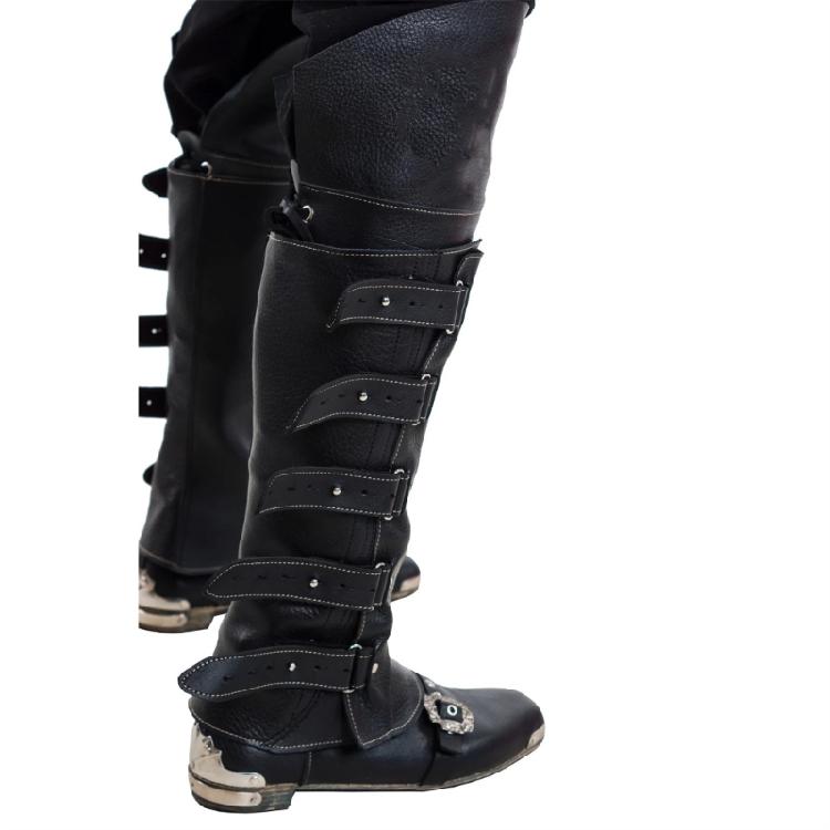 Coprigambe Steampunk Punk Medievali Copristivali da Pirata Costumi Rinascimentali