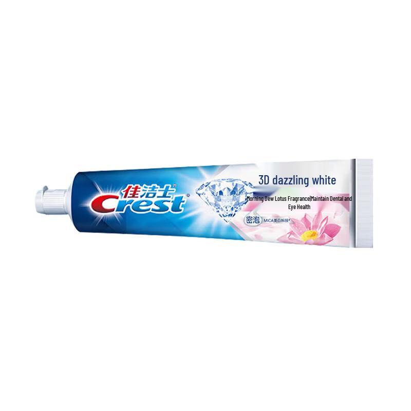 Crest 3D White Morning Dew Lotus Toothpaste