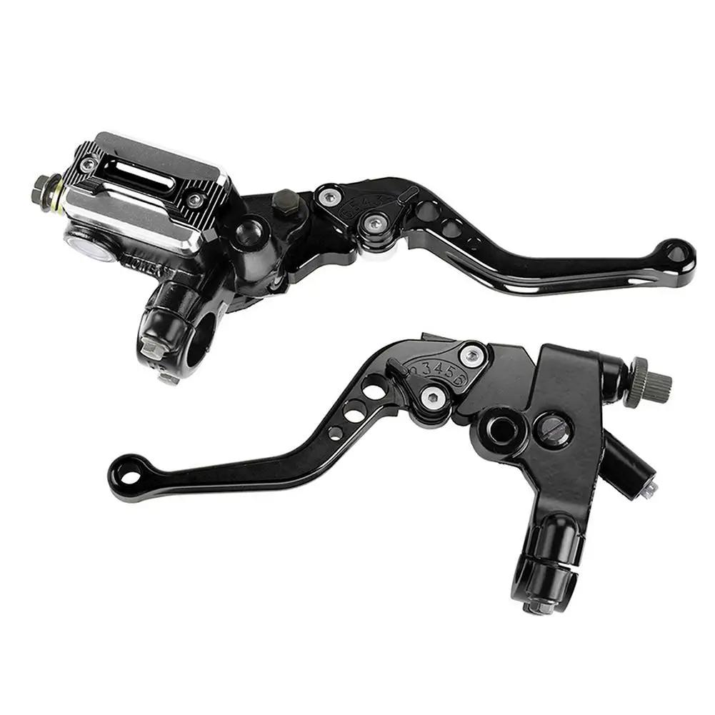 Brake Clutch Master Cylinder Levers For Motorcycle Brake Clutch Master Cylinder Levers Universal Aluminum Handlebar C2E3