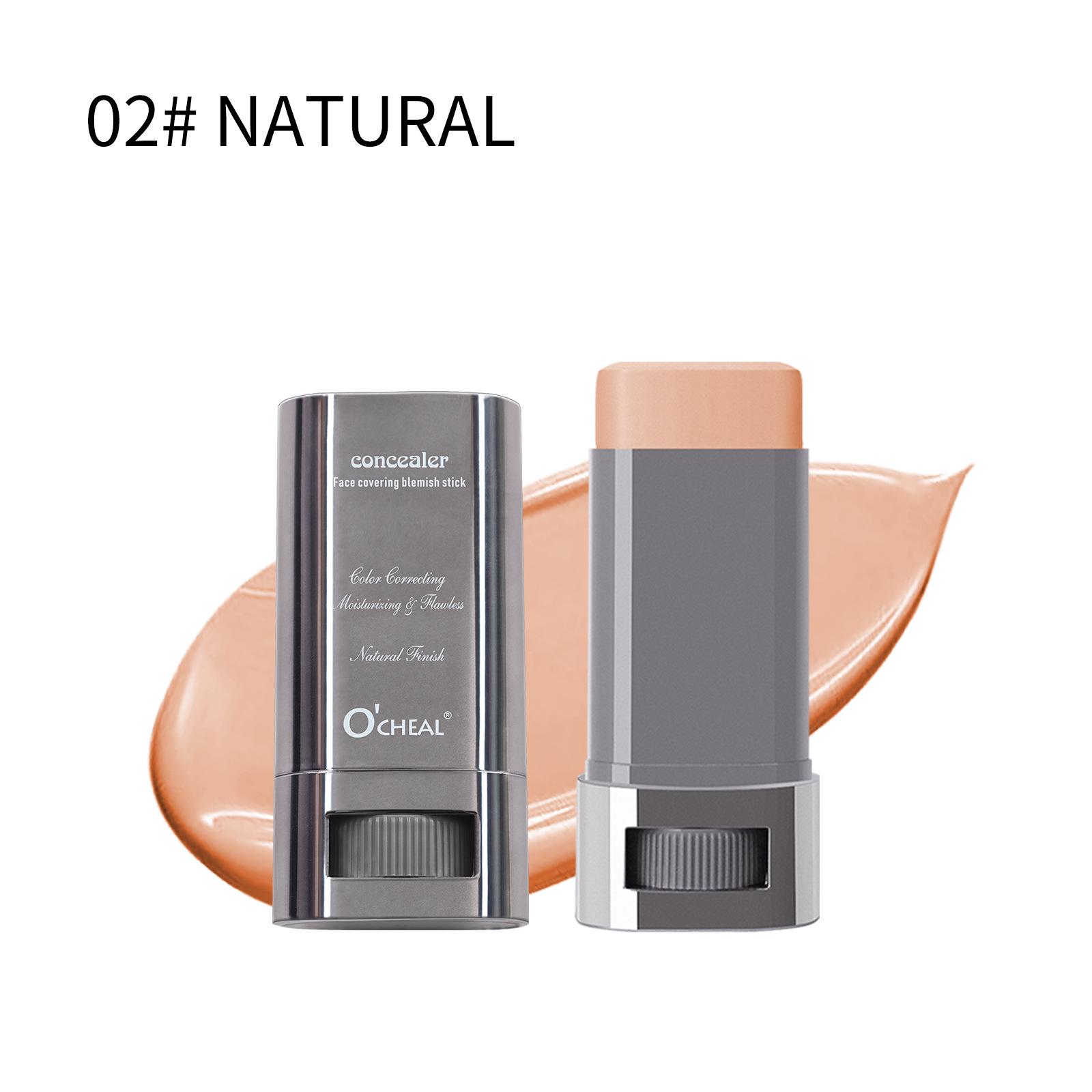 OCHEAL Cross Eraser Foundation Stick: Concealer, Nose Shadow & Contour Cream for Brightening Skin Tone. 30g