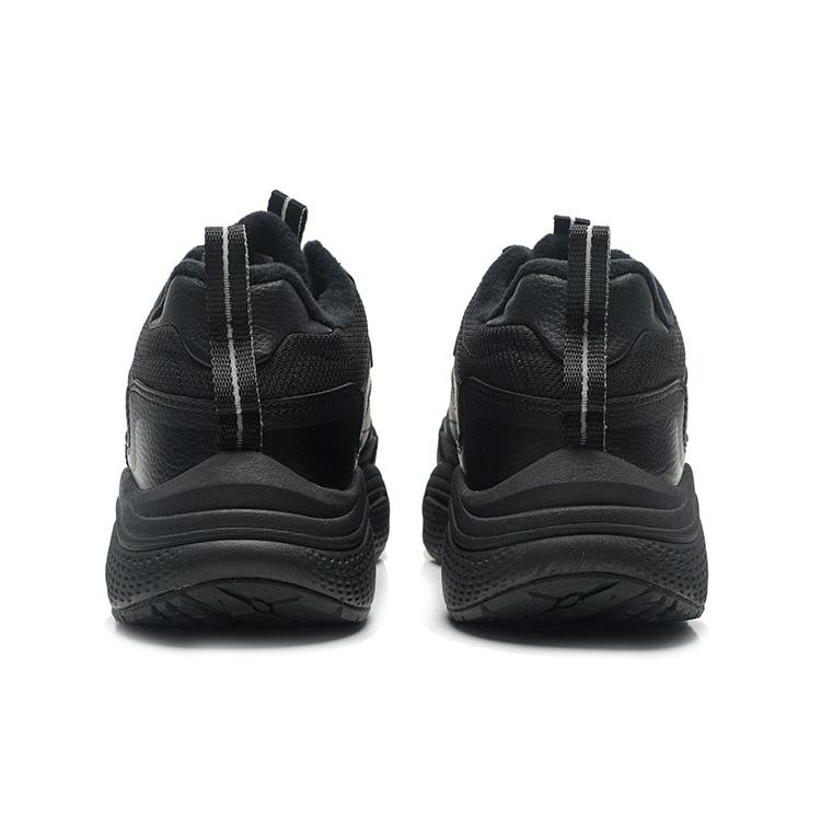 Anta Life Collection Textile, Synthetic Leather Waterproof And Warm Low top Casual Shoes Men's Black 912348981-1