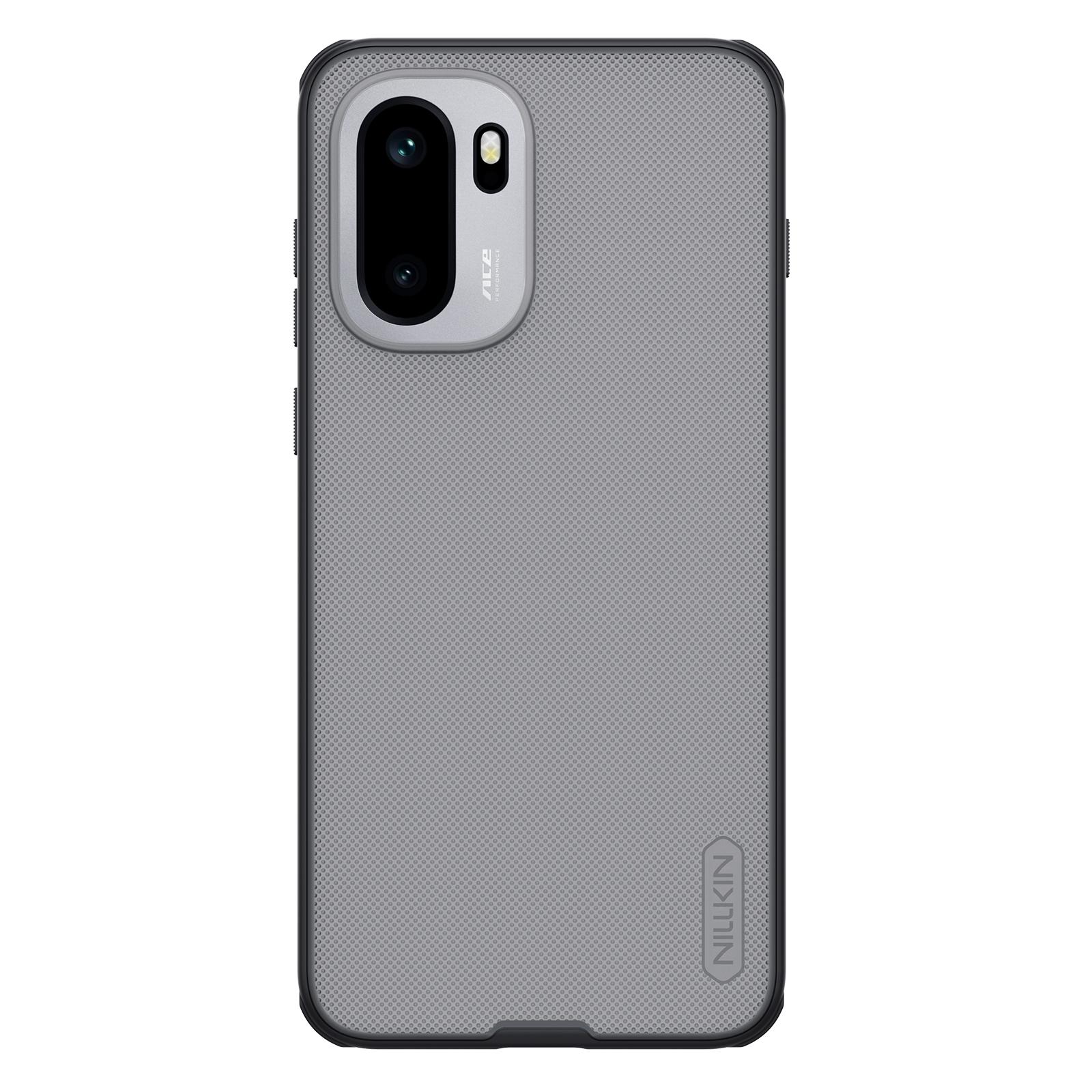 

For OnePlus Ace 6 Phone Case Nillkin Super Frosted Shield Pro Hard PC+TPU Shell Shockproof Back Cover OnePlus Ace 6 прозорий колір чорний