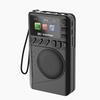 Mini Pocket DAB Digital Radio FM Receiver RDS with LED Display Portable MP3 Player Support TF Card Sleep Time Set