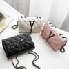 Black Luxury Handbags And Purse Women PU Leather Messenger Shoulder Bag Plaid Female Crossbody Bag Tassel Quilted  Brand