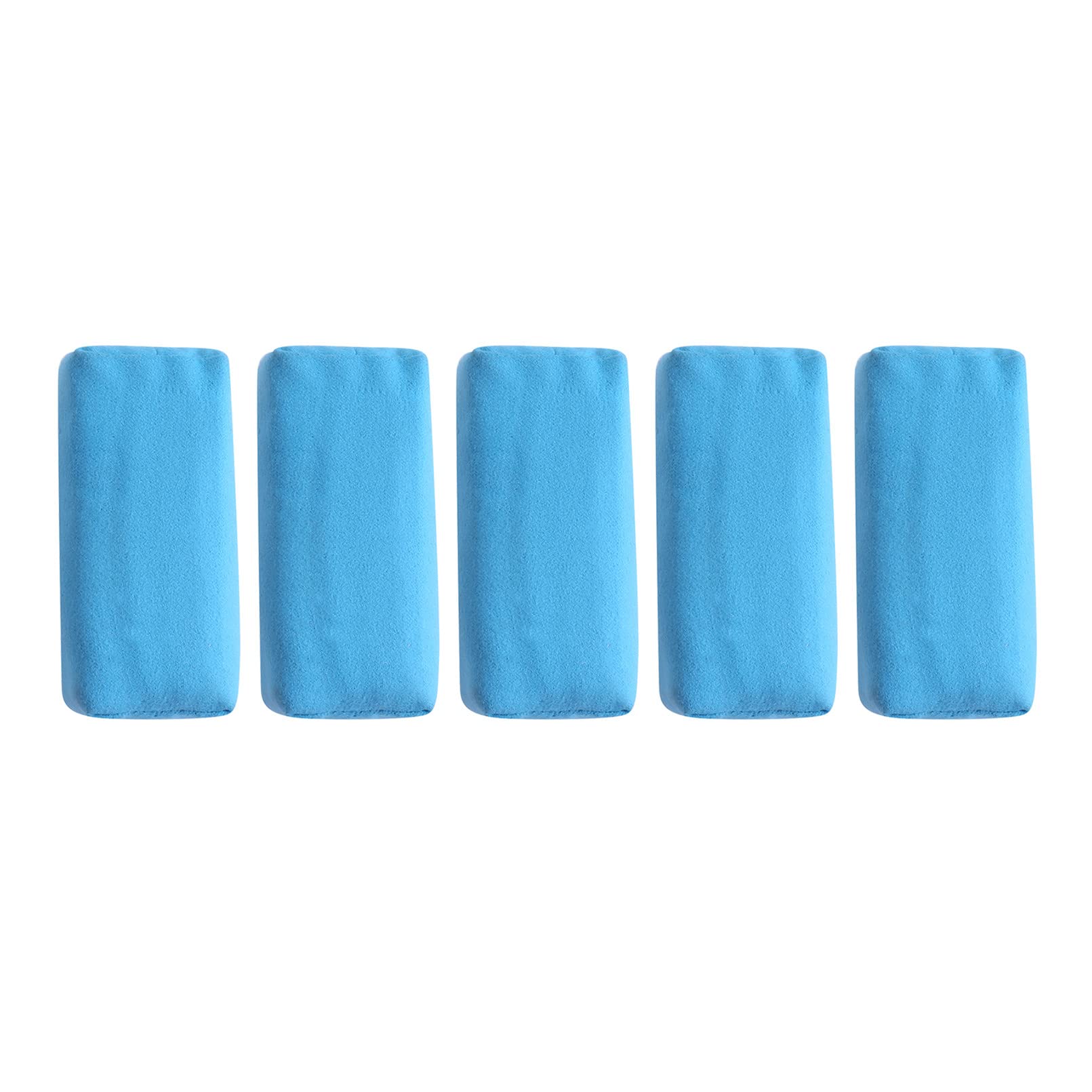 

QXPDD Car Details Suede Sponge Applicator Rectangle Detailing Sponge Applicator Pad Washable Soft Foam as explained синий