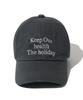 MILLO ARCHIVE Holiday Signature Ball Cap [Charcoal]