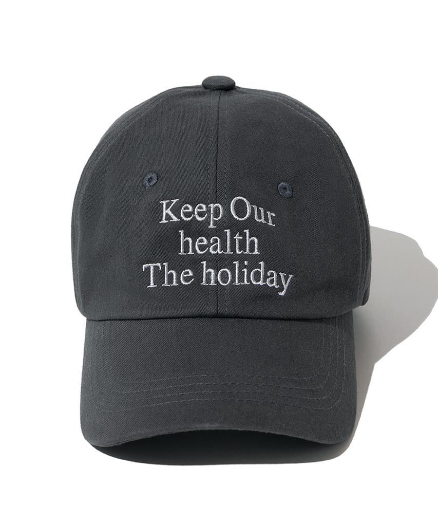 MILLO ARCHIVE Holiday Signature Ball Cap [Charcoal]