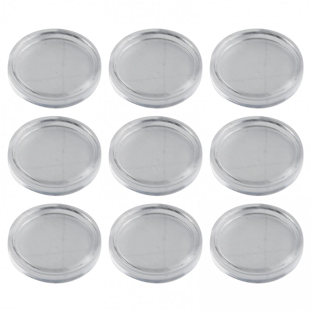 Supplies Coin box Holders Clear Capsules Containers Protective Transparent