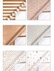 43x300cm Geburtstags-Geschenkpapier Gold Pünktchenmuster Valentinstags-Strauß Geschenkverpackungspapier Party-Dekorationspapier