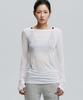 Garter Gallery Human Nature Sheer Mesh Top_Wh