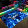 Hertha bsc FC Design Tappeto in Velluto di Cristallo Accogliente Non?Tappeto Stampato Antiscivolo per Camera da Letto Soggiorno Ingresso