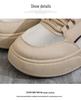 Women's Summer Breathable Mesh Sneakers: Korean Style Hollow-Out, Versatile, Thick-Soled Casual Shoes.