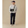 [Anello] Mini Shoulder Bag Water-Repellent Lightweight Crossbody Gray Free Size