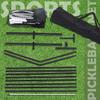 Portable Outdoor Pickleball Nets 22 FT Pickleball Net Driveway Backyards Pickle Ball Game Training Supplies Set