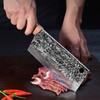 Forged Kitchen Cleaver Chopping Bone Slicing Meat Sharp Chinese Butcher Knife Vegetable Fish Cooking Cutting Tools