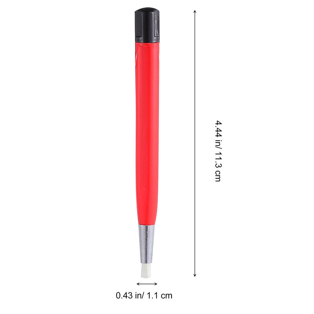 2Pcs Drill Sweeping Pen Clock Sweeping Brush Watch Cleaning Fiberglass Brush Polishing Grinding Jewelry Repair Tool