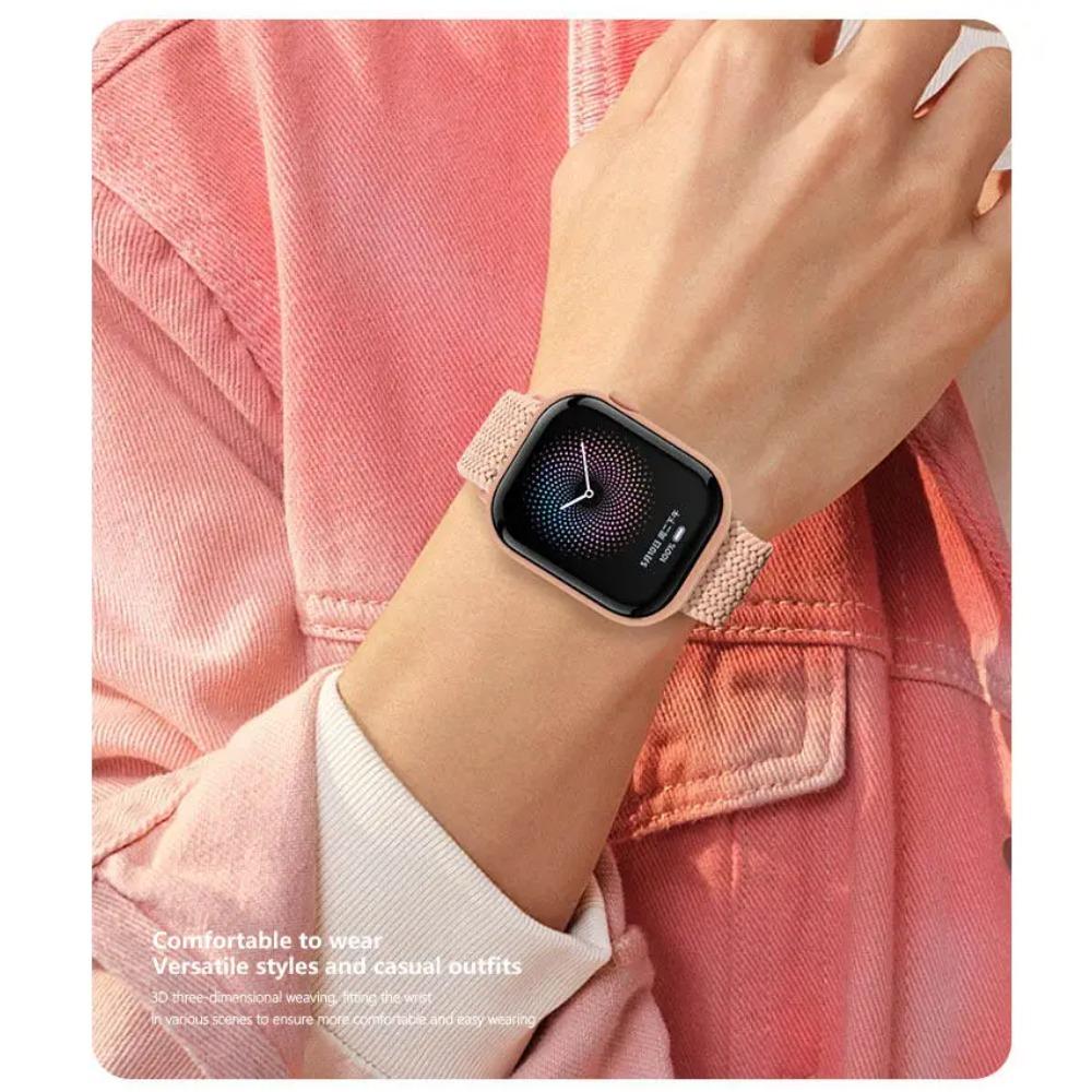 Magnetic Strap for Xiaomi Smart Mi Band 9 Pro/8 Pro Watch Band Comfortable Stretchable Braided Correa Redmi Watch 4 5 6 Brecelet