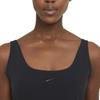 Nike Solid Color Side Pocket Double Strap Training Dress Women Dresses Black DA0156-010