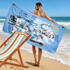 Man City'S Rodri Versatile Defender Waves Beach Towel Beach Towel For Vacation Photos Outdoor Camping Seaside Absorbent Bath Towel