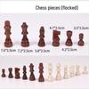 Brangdy 4-inch Solid Wood Chess Pieces