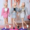 1Set 30Cm Fashion Doll Clothes Fashion Three-Piece Suit 1:6 Doll Dress Up