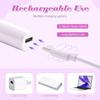 Handheld UV LED Nail Lamp Mini Portable Nail Dryer with Two Timer Settings Rechargeable Quick Drying Manicure Lamp Flashlight