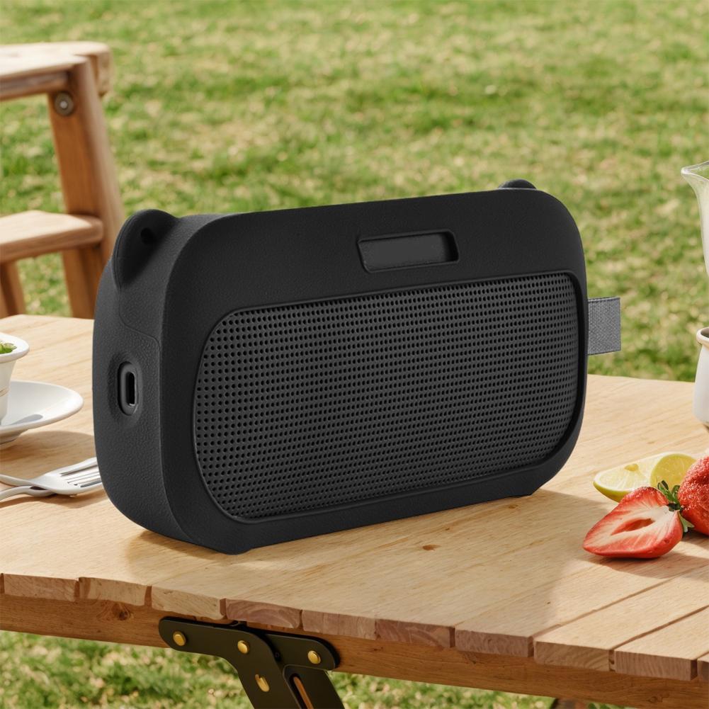 Silikon-Schutzhülle Tragetasche mit Schultergurt für Bose SoundLink Flex 1. Gen 2. Gen BT Lautsprecher