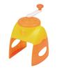Pearl Metal Cool Joy Shaved Ice Maker, Orange, with Ice Cup, Made In Japan, D-1360